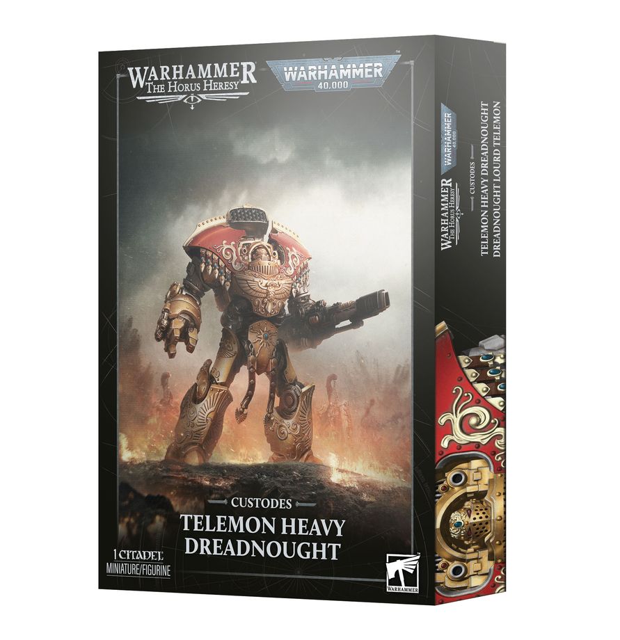 (Preorder 10/17) Adeptus Custodes: Telemon Heavy Dreadnought | Gopher Games