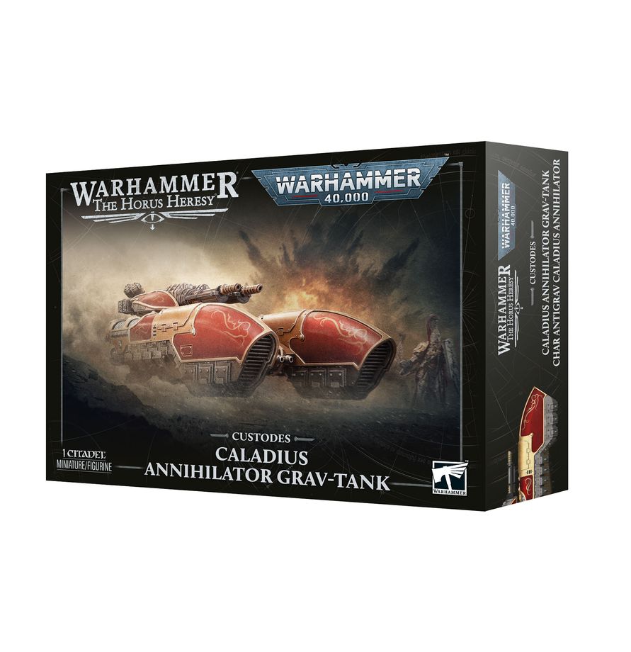 (Preorder 10/17) Adeptus Custodes: Caladius Annihilator Grav-Tank | Gopher Games