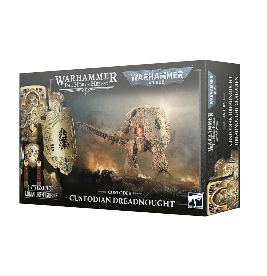 (Preorder 10/17) Adeptus Custodes: Custodian Dreadnought | Gopher Games