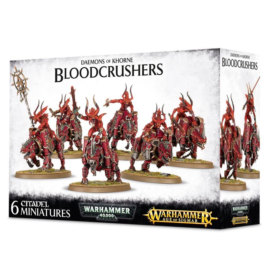 Chaos Daemons Bloodcrushers of Khorne | Gopher Games