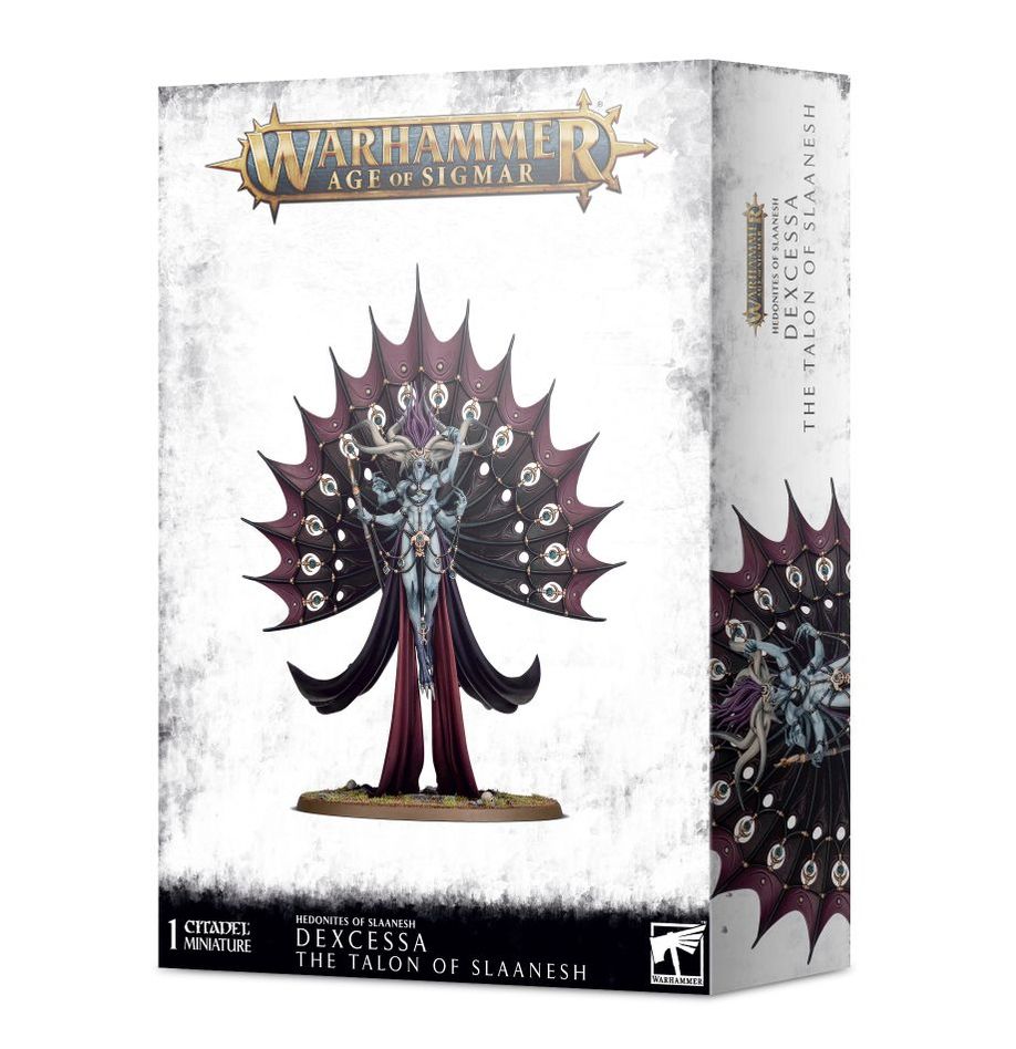 Chaos Daemons Daemons of Slaanesh Dexcessa the Talon of Slaanesh | Gopher Games