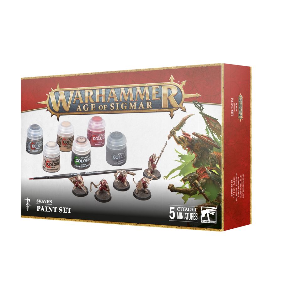 Age of Sigmar Skaven and Paint Set | Gopher Games