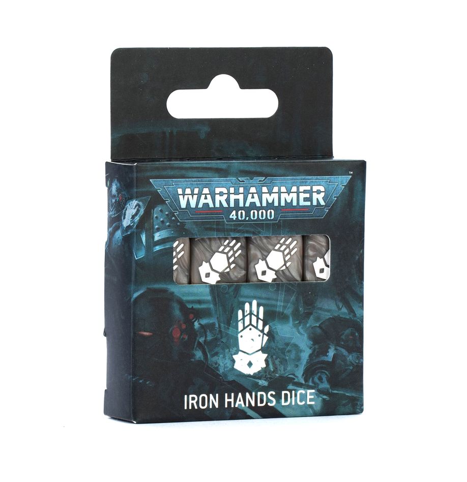 (Preorder 10/25) WARHAMMER 40K: IRON HANDS DICE | Gopher Games
