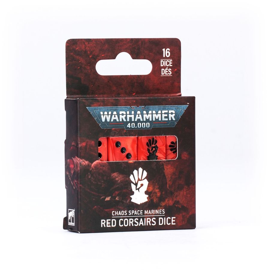 WARHAMMER 40K: RED CORSAIRS DICE | Gopher Games