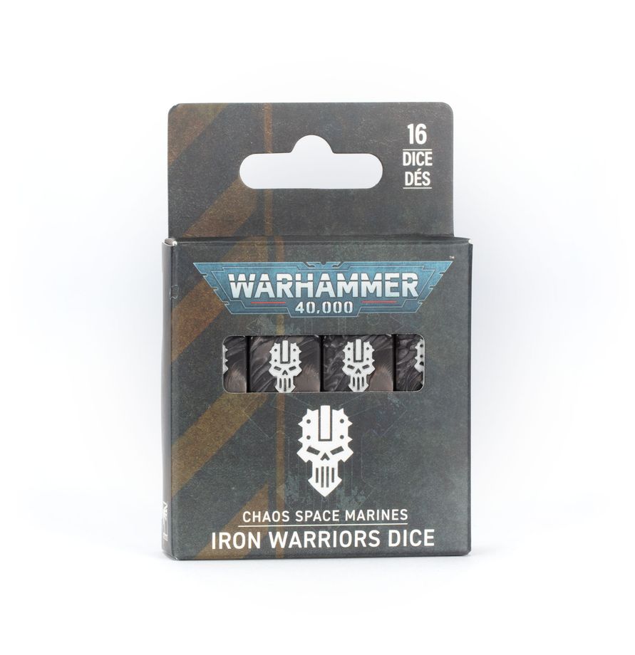 WARHAMMER 40000: IRON WARRIORS DICE | Gopher Games