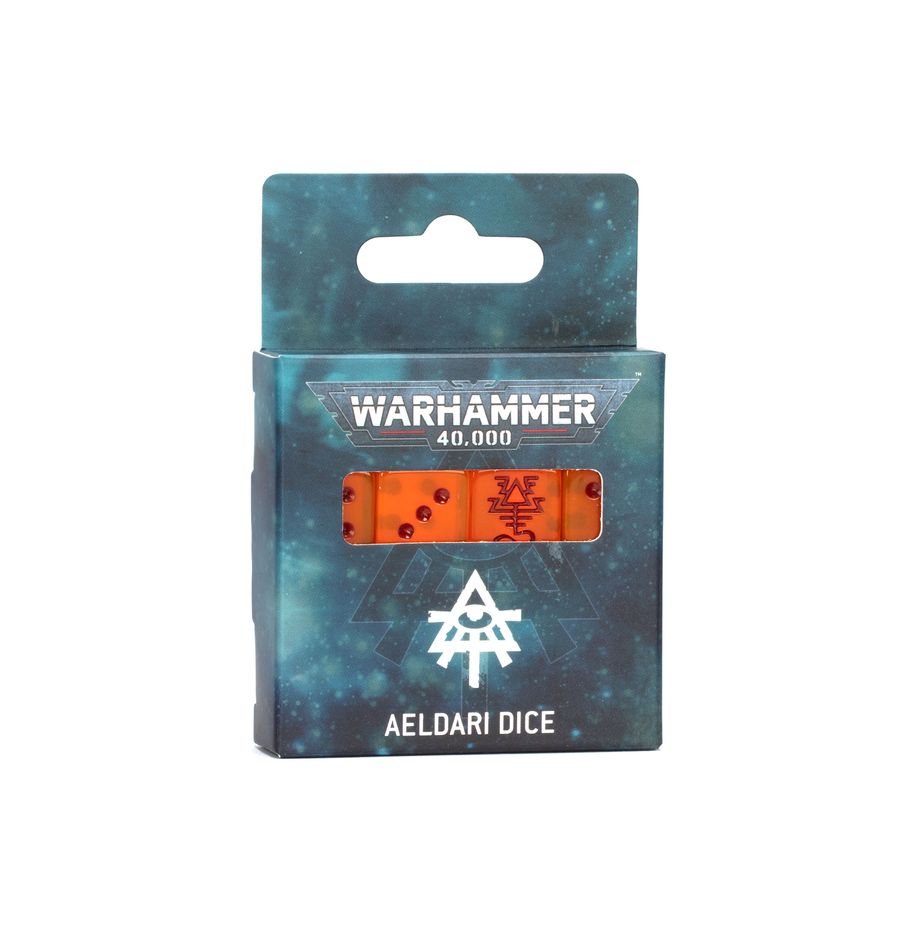 (preorder) WARHAMMER 40000: AELDARI DICE | Gopher Games