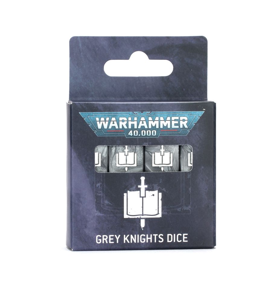 WARHAMMER 40000 GREY KNIGHTS DICE | Gopher Games