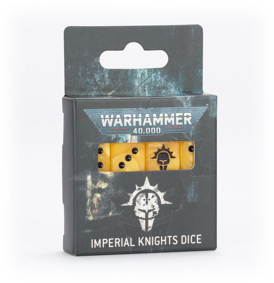 (Preorder Release 20-Sep) WARHAMMER 40K: IMPERIAL KNIGHTS DICE | Gopher Games
