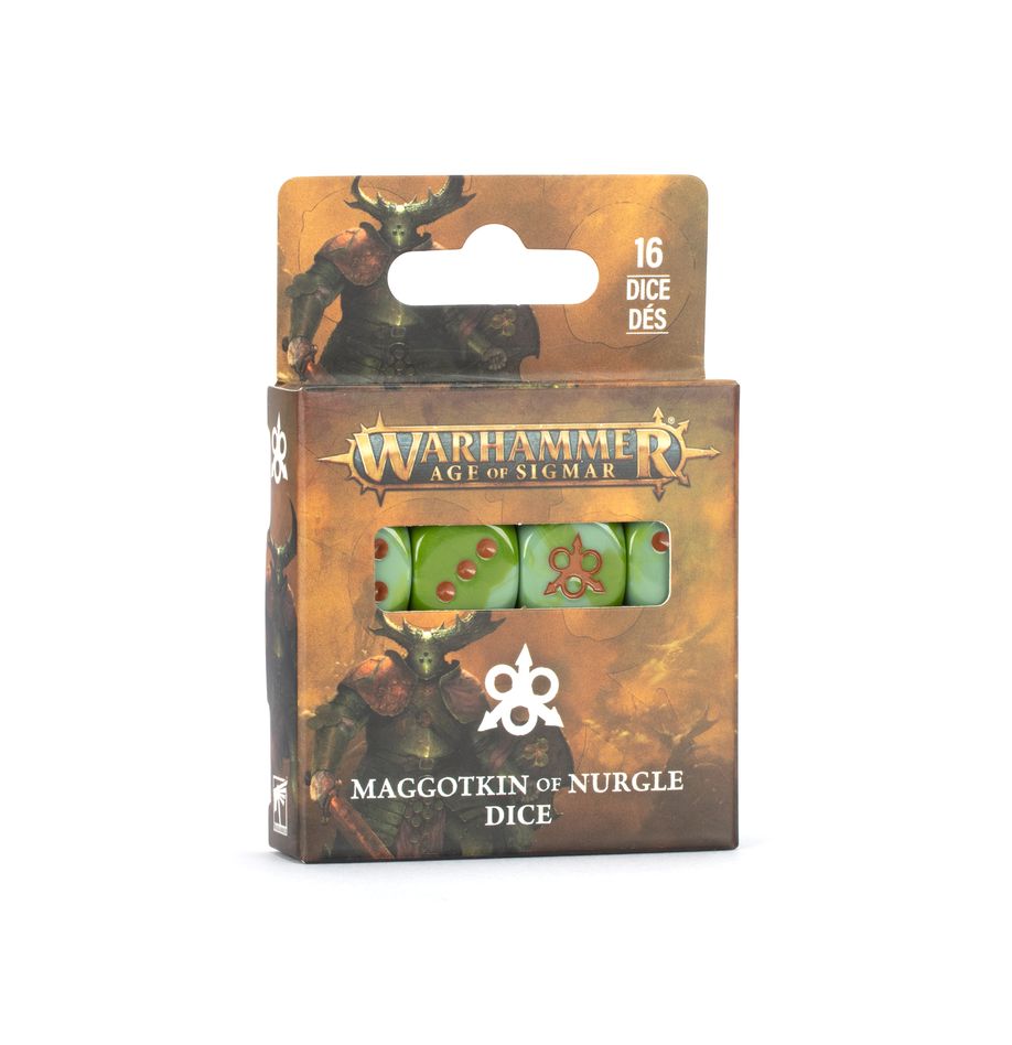 (Preorder 1/17) Maggotkin of Nurgle Dice | Gopher Games