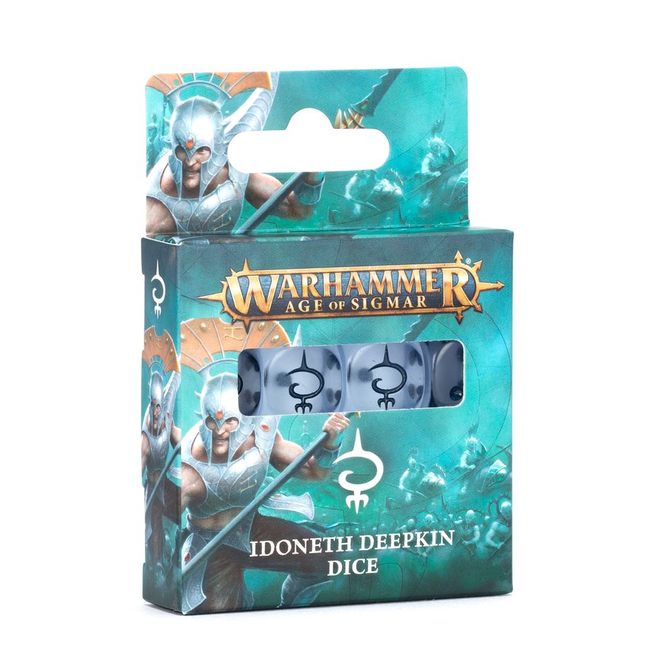 (preorder Releases July 19th 2025) AGE OF SIGMAR: IDONETH DEEPKIN DICE | Gopher Games