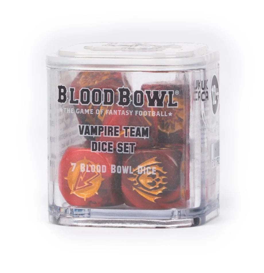BLOOD BOWL: VAMPIRE TEAM DICE SET | Gopher Games