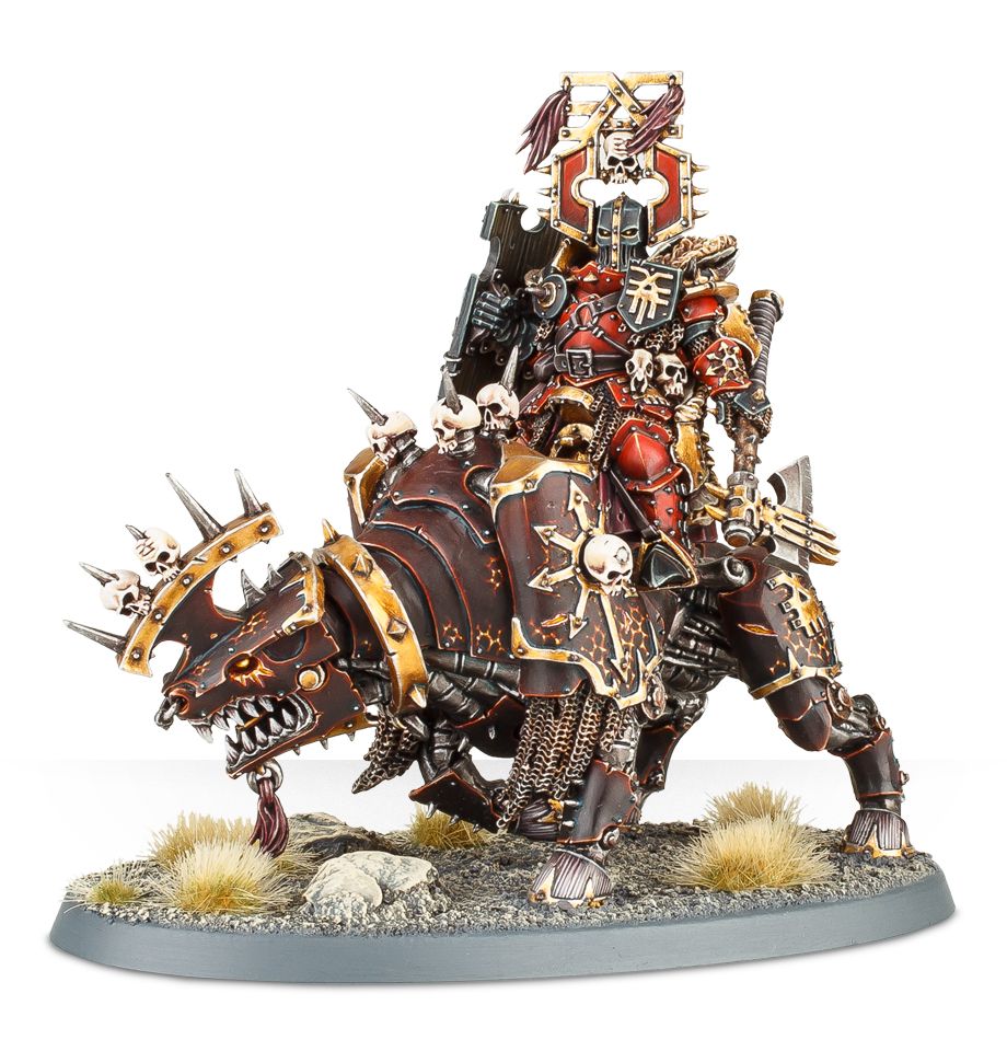 Khorne Bloodbound Lord on Juggernaut | Gopher Games