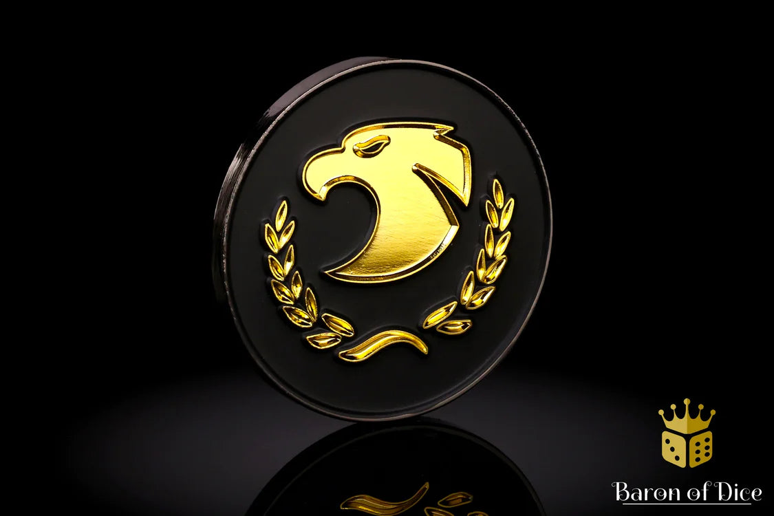 40mm Objective Coin | Golden Eagle | Gopher Games