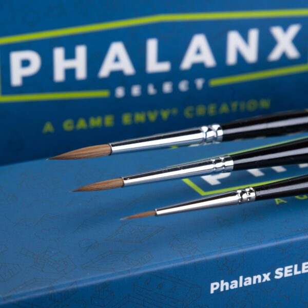 Phalanx SELECT Kolinsky Sable 3-Brush Set | Gopher Games