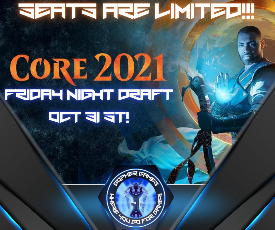 Magic The Gathering Draft Oct 31st: Core 2021 | Gopher Games