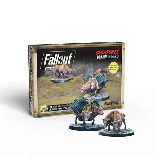Fallout: Wasteland Warfare - Creatures: Brahmin Herd | Gopher Games