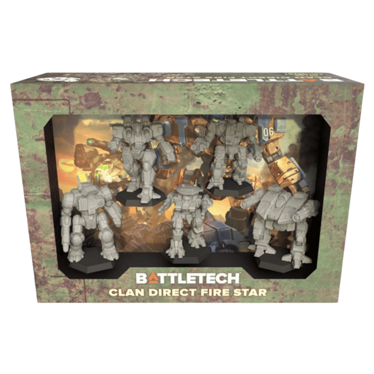 Battletech Clan Direct Fire Star | Gopher Games