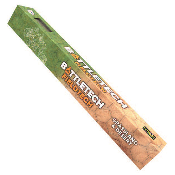 BattleTech BattleMat Field Tech Grasslands/Desert | Gopher Games