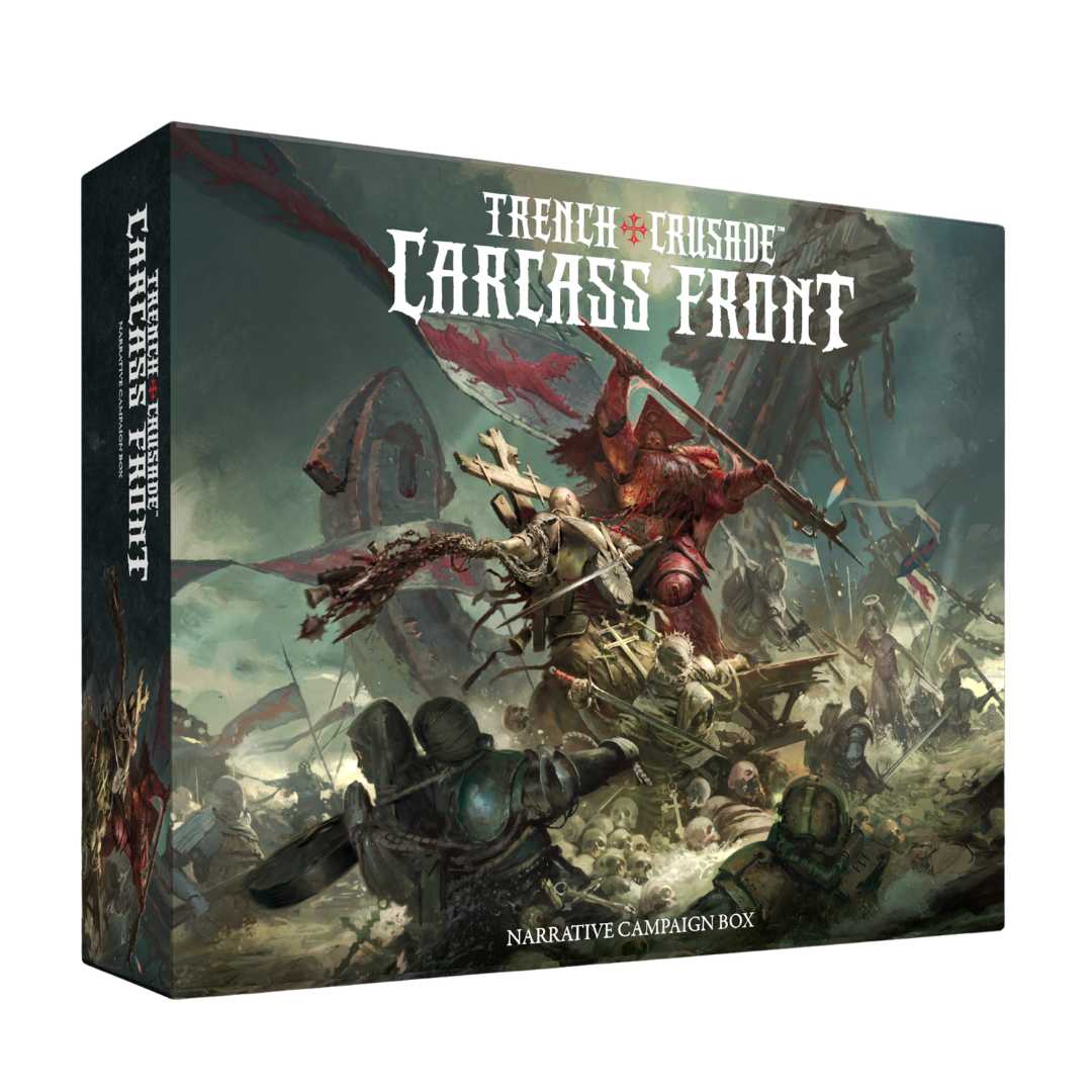 (PRE-ORDER Releases July 29 2026)TRENCH CRUSADE: CARCASS FRONT - 2-PLAYER STARTER SET | Gopher Games