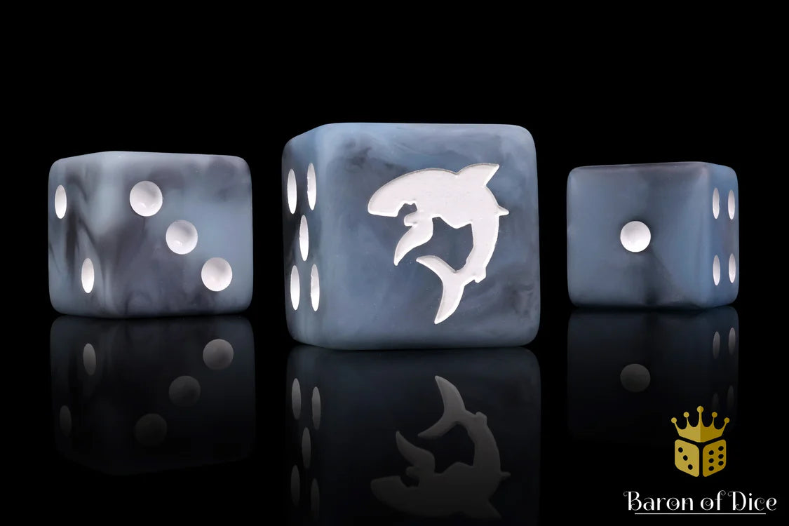 Carcharodon "Great White Shark" - Void Grey (12mm) | Gopher Games