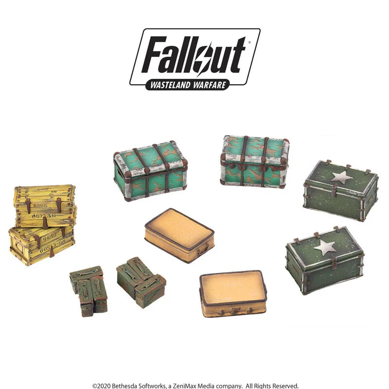Fallout: Wasteland Warfare Models - Cases and Crates | Gopher Games