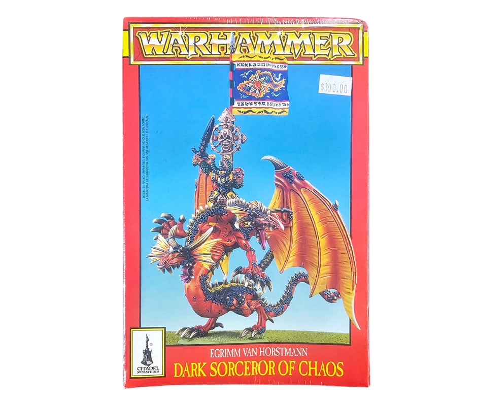 Egrimm Van Horstmann, Dark Sorceror of Chaos (1996 Model, Original Seal) | Gopher Games