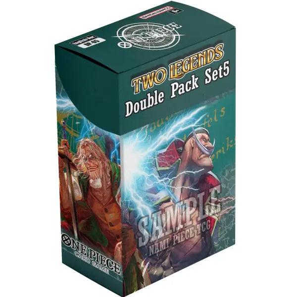 one piece card game double pack set ONE PIECE TCG DOUBLE PACK SET VOLUME 5 (DP 05) (8CT)