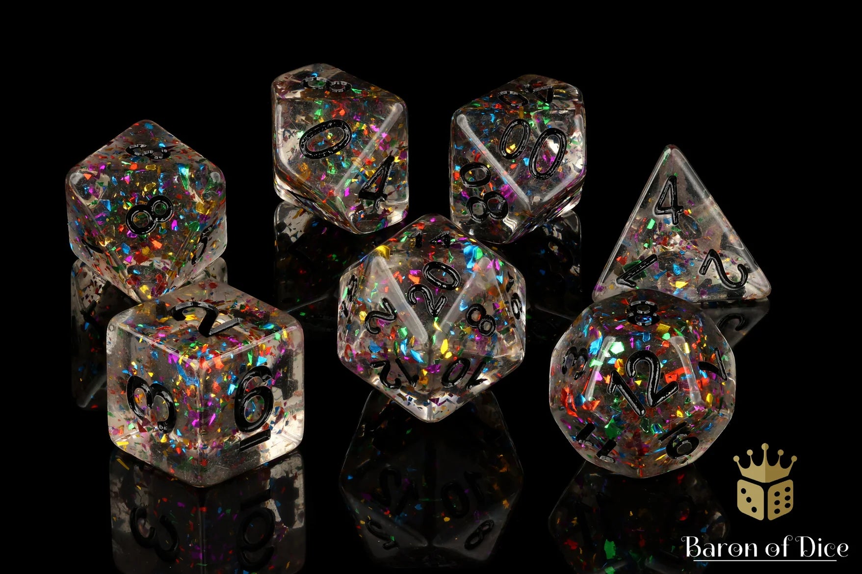 Bismuth RPG Dice Set - 7 Pieces | Gopher Games