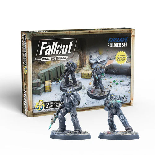Fallout: Wasteland Warfare - Enclave: Soldier Set | Gopher Games