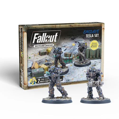 Fallout: Wasteland Warfare - Enclave: Tesla Set | Gopher Games