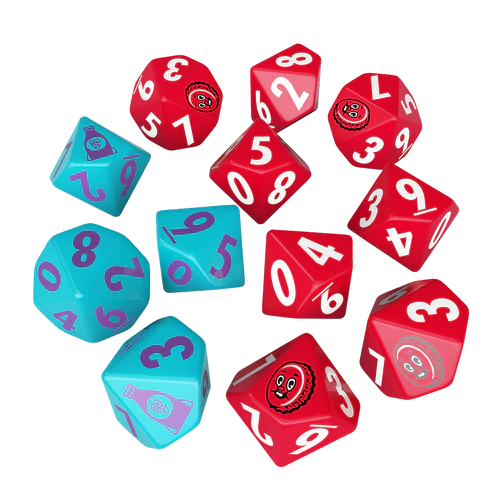 Fallout: Factions - Dice Set: Nuka-Cola | Gopher Games