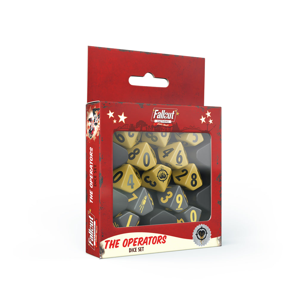 Fallout - Raiders the Operators Dice Set | Gopher Games