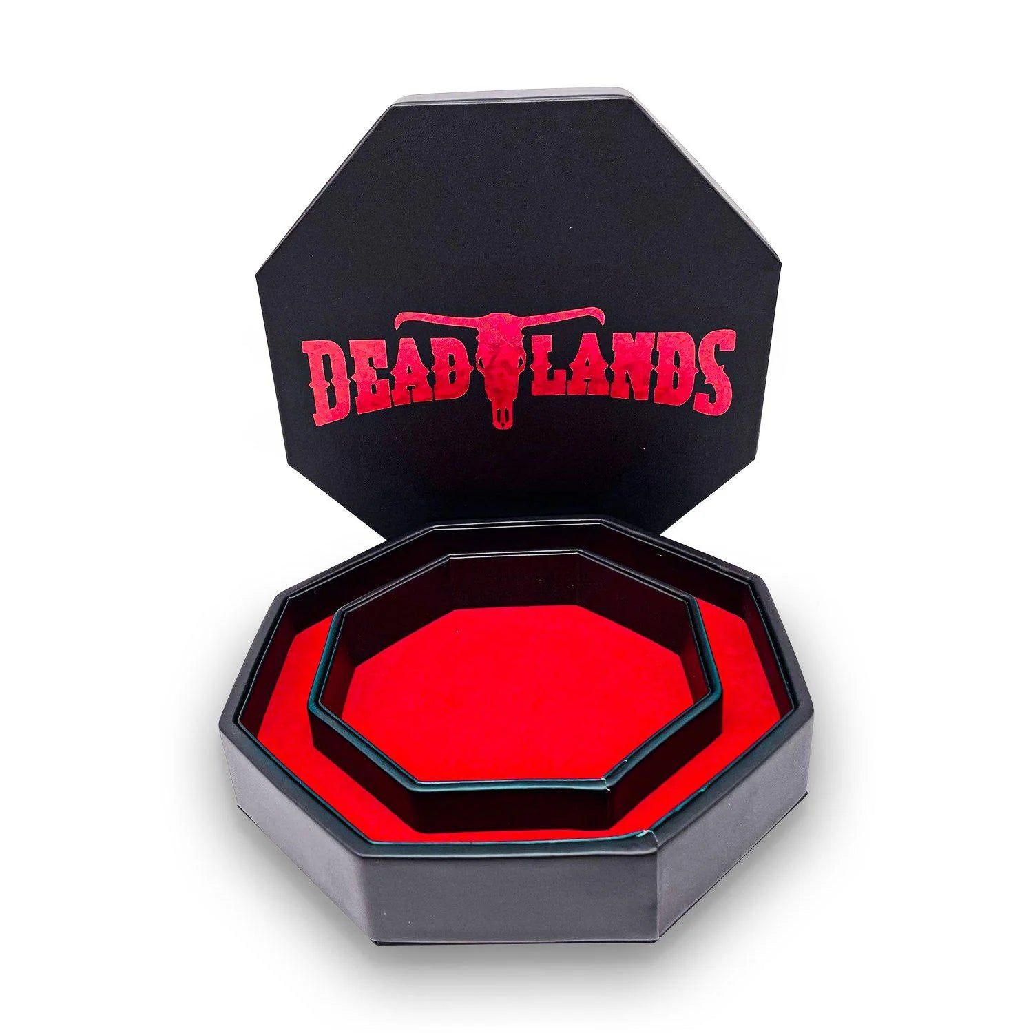 RED DEADLANDS™ TRAY OF HOLDING™ DICE TRAY BY NORSE FOUNDRY | Gopher Games
