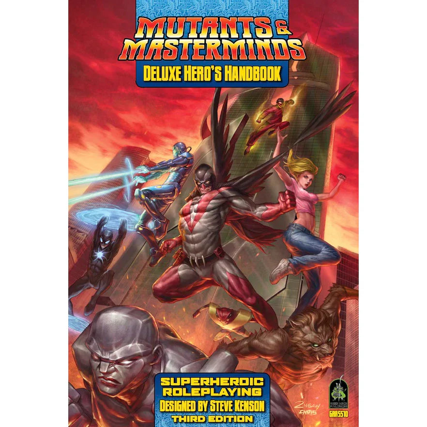 Mutants and Masterminds: Deluxe Hero's Handbook | Gopher Games