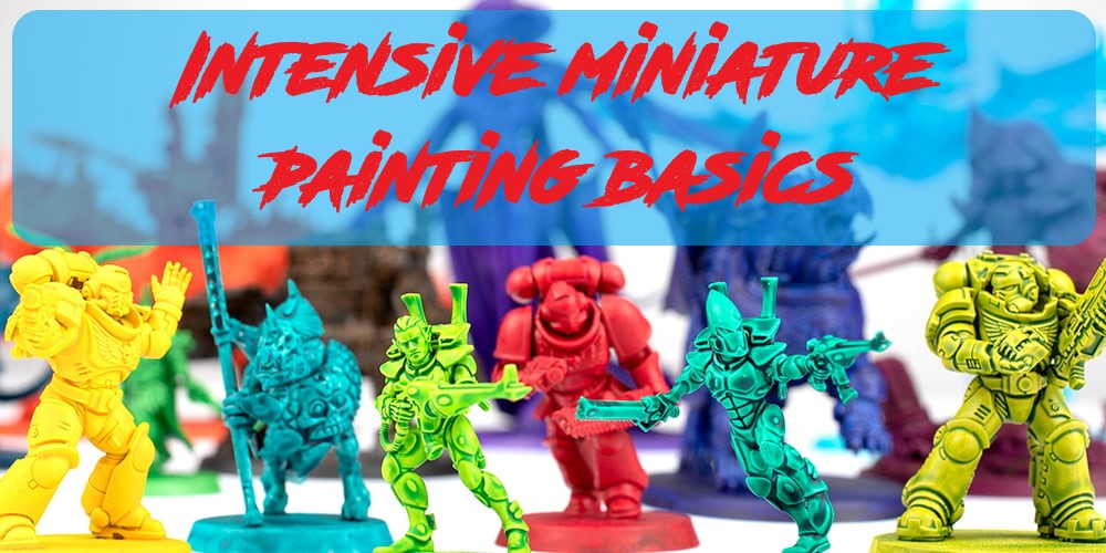 May 25th Miniature Painting Basics Intensive Course with Sky | Gopher Games