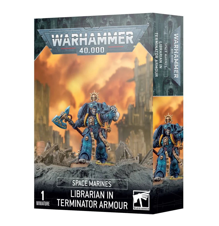 Space Marine Librarian in Terminator Armor | Gopher Games