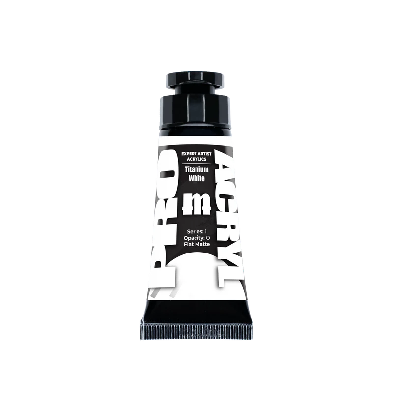 Expert Acrylics 001 - Titanium White | Gopher Games