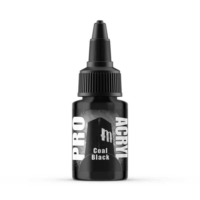 002 - Pro Acryl Coal Black | Gopher Games