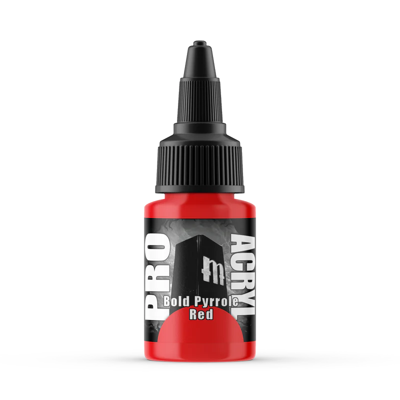 003 - Pro Acryl Bold Pyrrole Red | Gopher Games