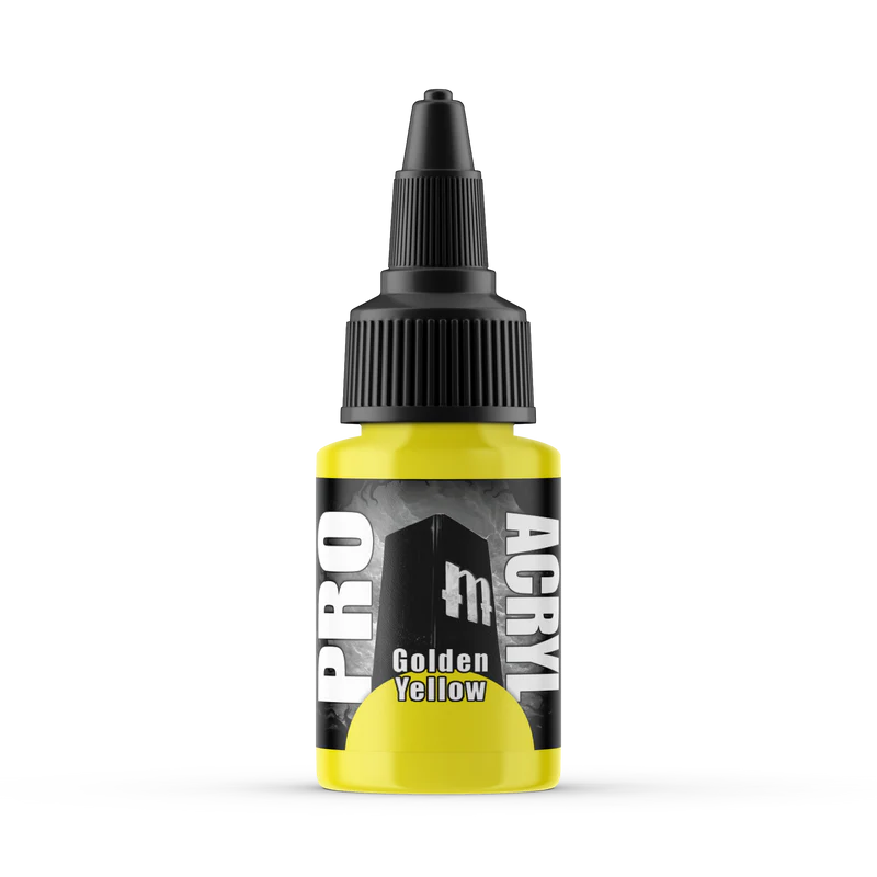 006 - Pro Acryl Golden Yellow | Gopher Games