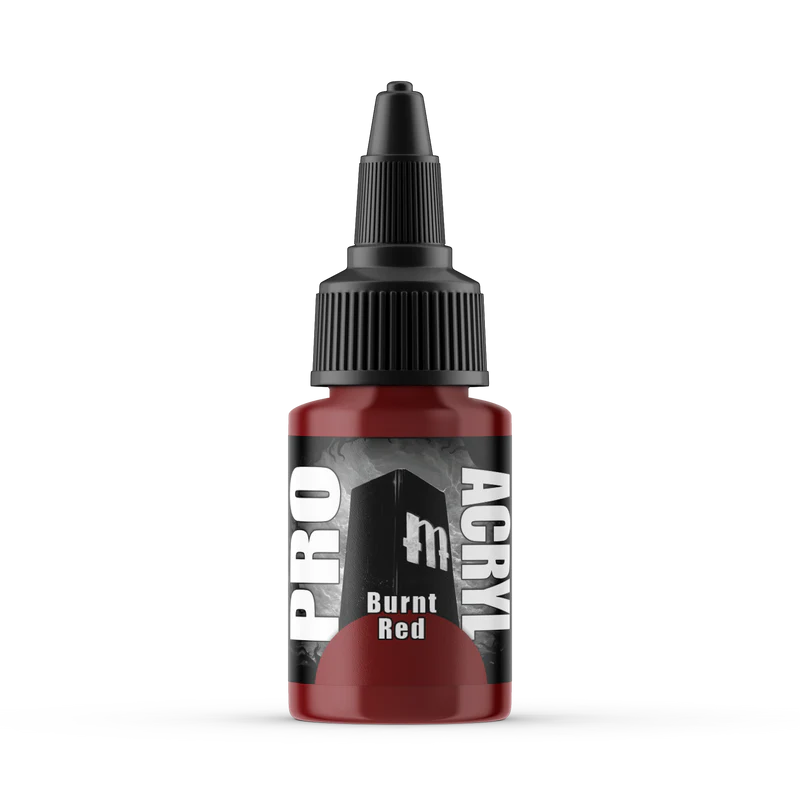 008 - Pro Acryl Burnt Red | Gopher Games
