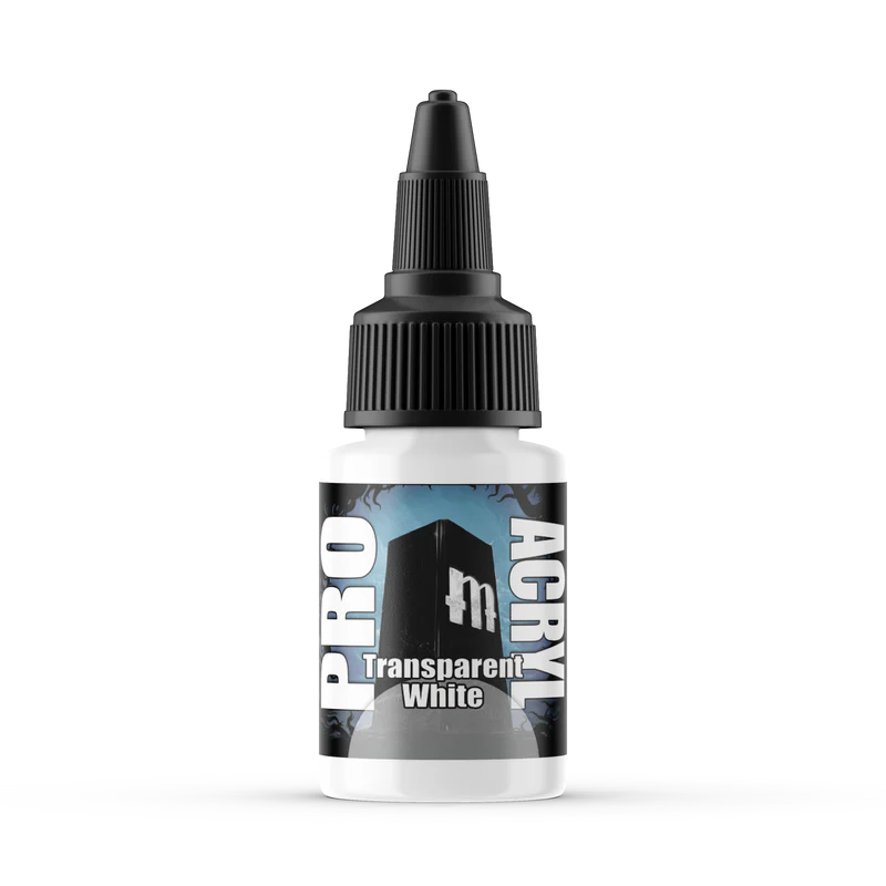 064 - Pro Acryl Transparent White | Gopher Games