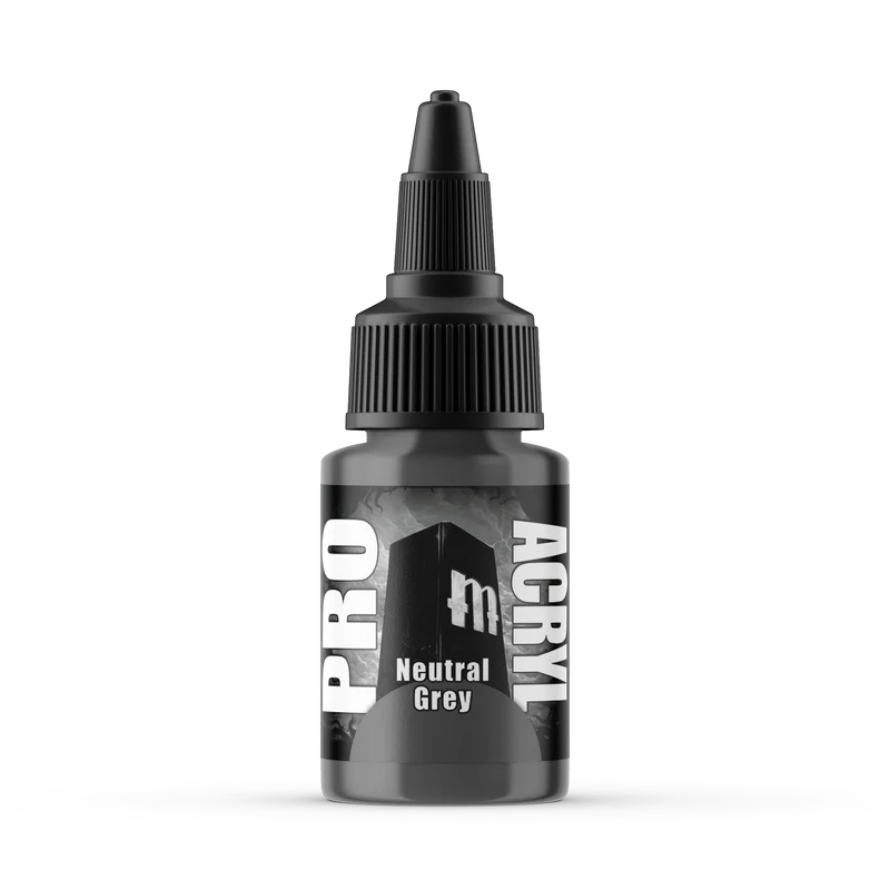 075 - Pro Acryl Neutral Grey | Gopher Games
