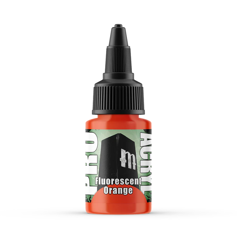 F02 - Pro Acryl Fluorescent Orange | Gopher Games