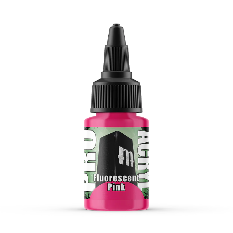 F06 - Pro Acryl Fluorescent Pink | Gopher Games