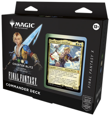 (preorder releases June 13th) MAGIC THE GATHERING: UNIVERSES BEYOND FINAL FANTASY COMMANDER DECKS | Gopher Games