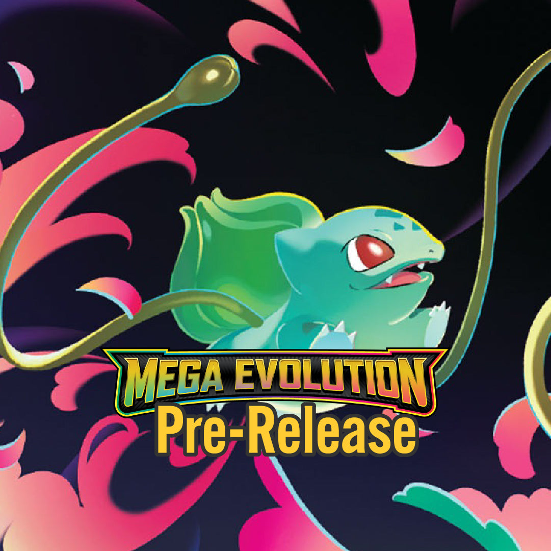 18th of September Pokèmon Mega Evolution Prerelease Ticket @7PM | Gopher Games