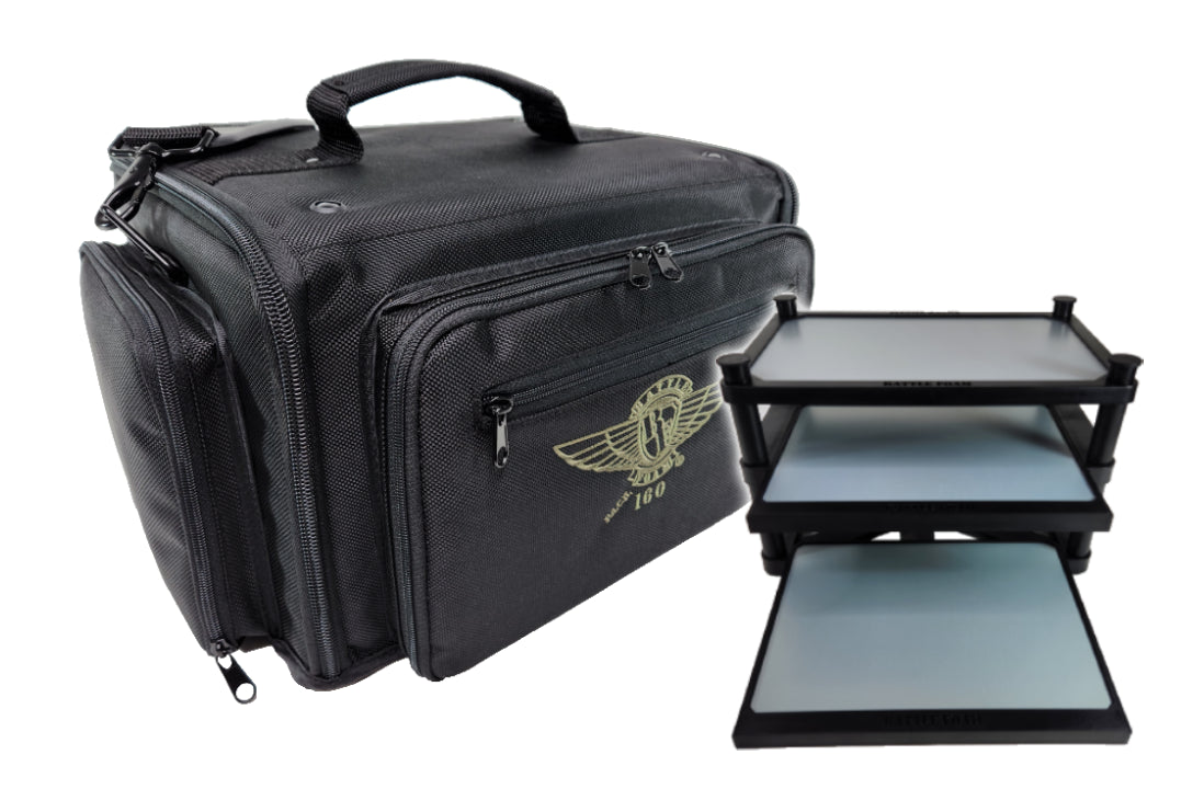 P.A.C.K. 160 Magna Rack Sliders Load Out (Black) | Gopher Games