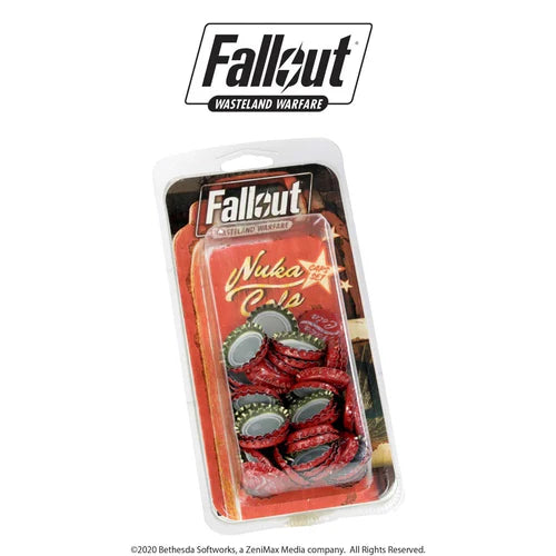 Fallout: Wasteland Warfare - Nuka Cola Caps Set | Gopher Games