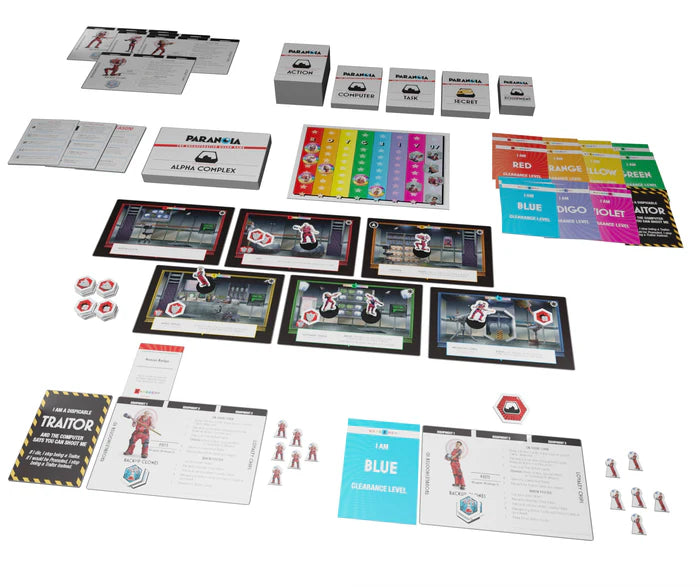 Paranoia: The Uncooperative Board Game | Gopher Games